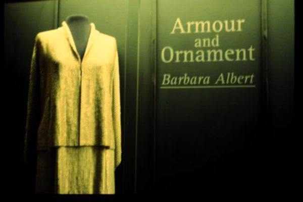 Barbara Albert. Chainmail jacket and skirt (1996)