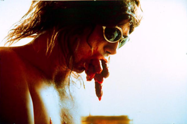 Paul McCarthy. Hot Dog. Cibachrome photography, 66.04 x 99.06 cm (1974)