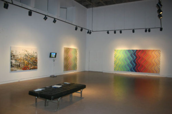 Pulse- Film and Painting After the Image Installation View #4. MSVU Art Gallery 14 October through 26 November (2006)