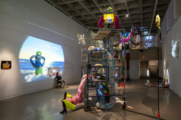 Hannah Epstein: Plato’s Goon Cave. Installation detail, MSVU Art Gallery, 2026
Photo: Wiebke Schroeder