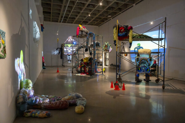 Hannah Epstein: Plato’s Goon Cave. Installation detail, MSVU Art Gallery, 2026
Photo: Wiebke Schroeder