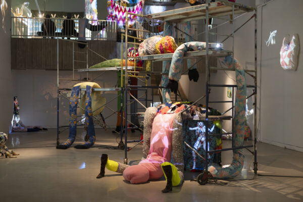 Hannah Epstein: Plato’s Goon Cave. Installation detail, MSVU Art Gallery, 2026
Photo: Wiebke Schroeder