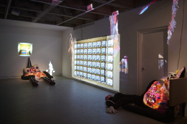 Hannah Epstein: Plato’s Goon Cave. Installation detail, MSVU Art Gallery, 2026
Photo: Wiebke Schroeder